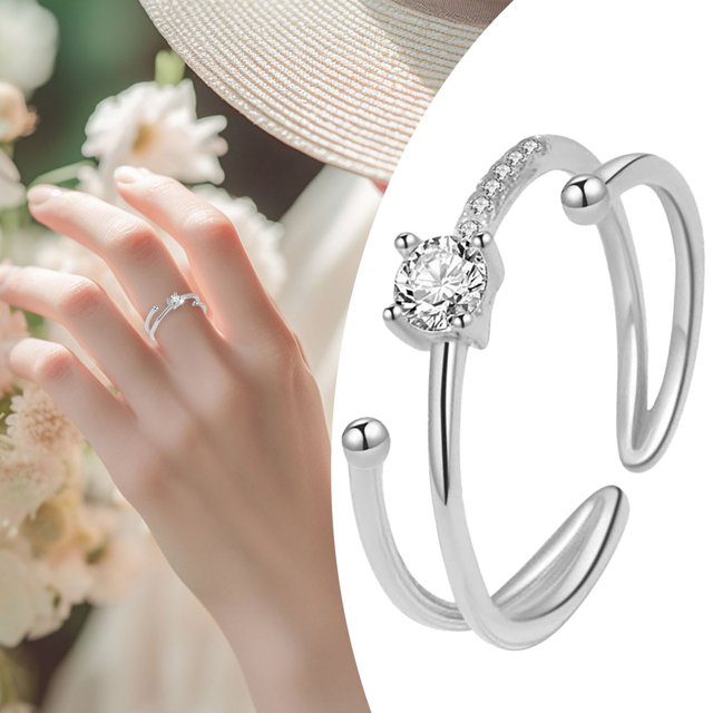 Cptfadh 3 Rings 6X Ring Japan and South Version of The Fashion Design