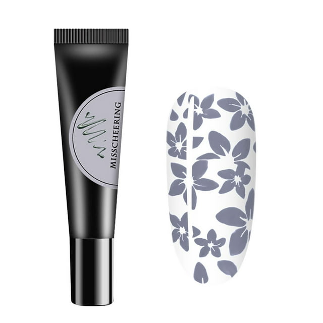 Cptfadh Dazzle Dry Nail Polish The Varnish Nail Care Agents Nail Printing Glue Painted Rubber