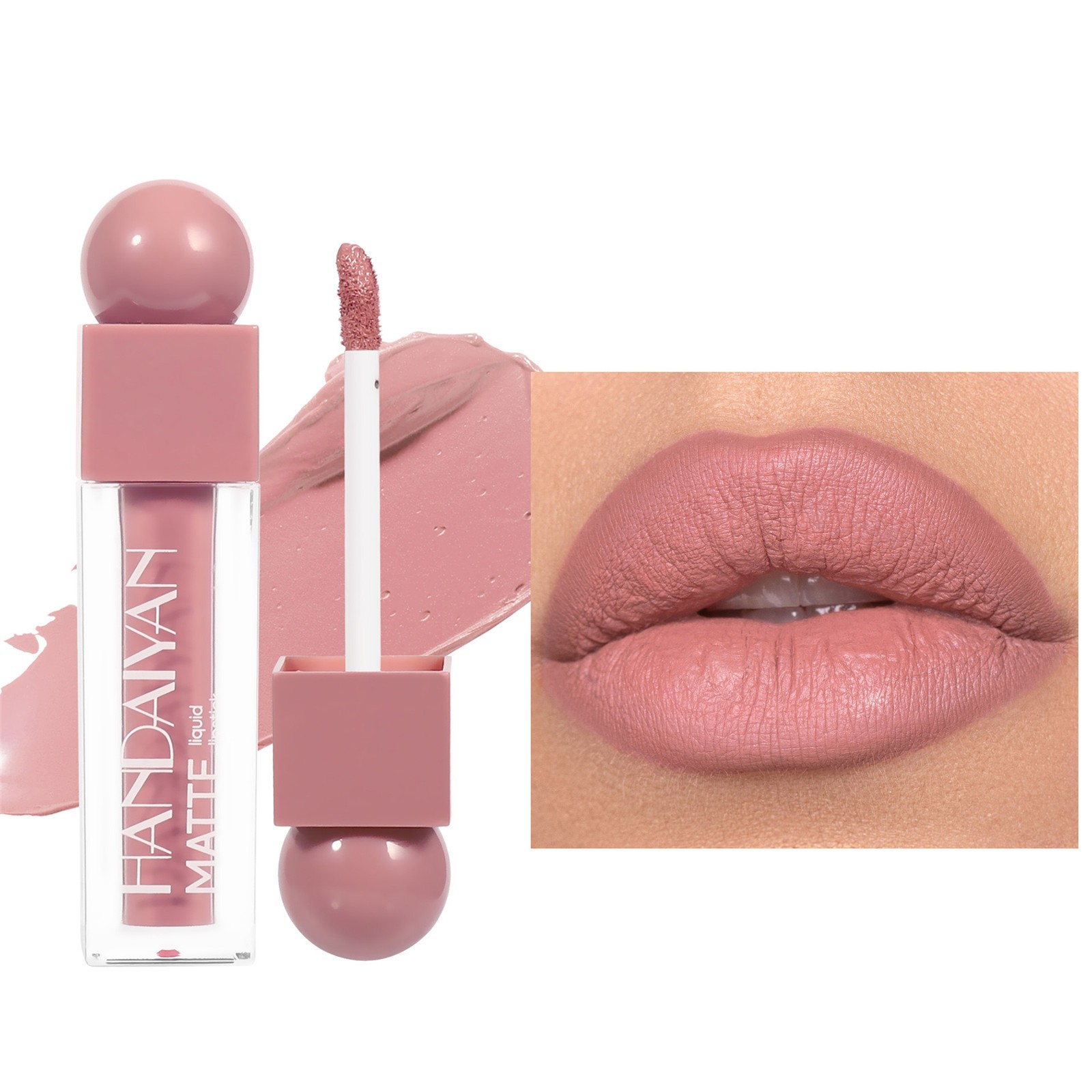 Cptfadh Lip Plumper Lip Liner Lip Glaze Lipstick Square Tube Non Stick