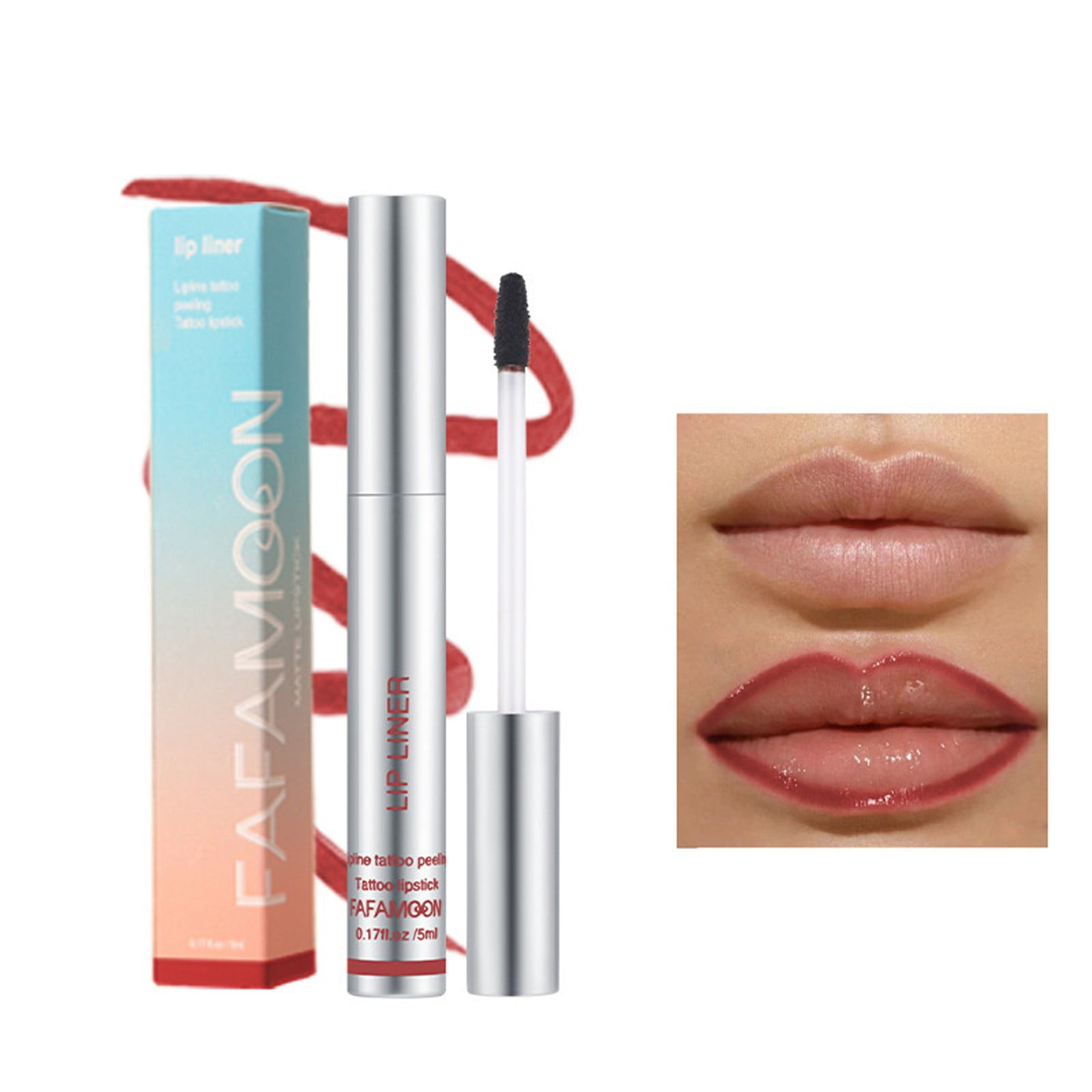 Cptfadh Lip Plumper Lipstick Lipstick Lip Balm Peel Off Lip Liner