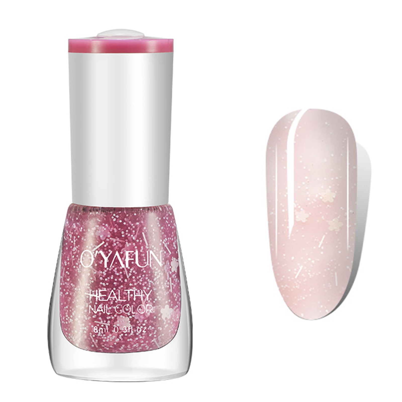 Cptfadh Nail Polish EcoFriendly Easy Peel Off & Quick Dry Water Based