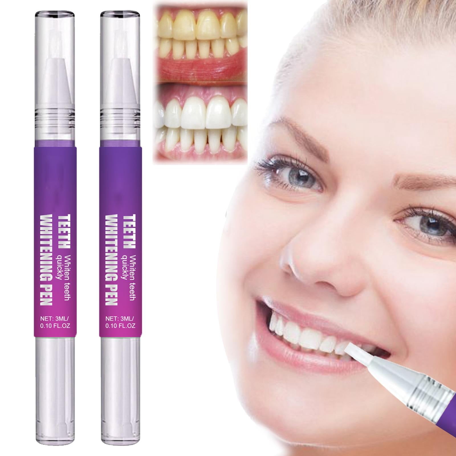 Cptfadh Teeth and Stain Remover Pen Whiten Teeth to Coffee and Tea