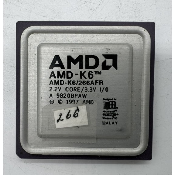 Cpu, amd-k6/266afr