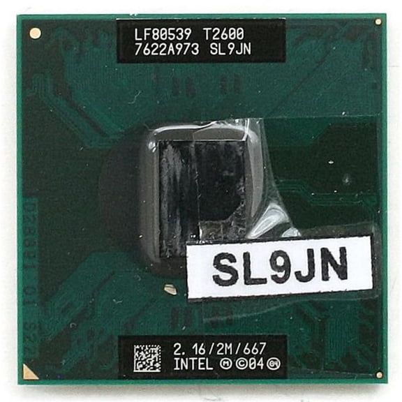 Cpu intel lf80539 t2600 sl9jn 2.16/2m/667