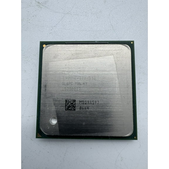 Cpu intel pentium 4 2.40ghz/512/533 sl6pc