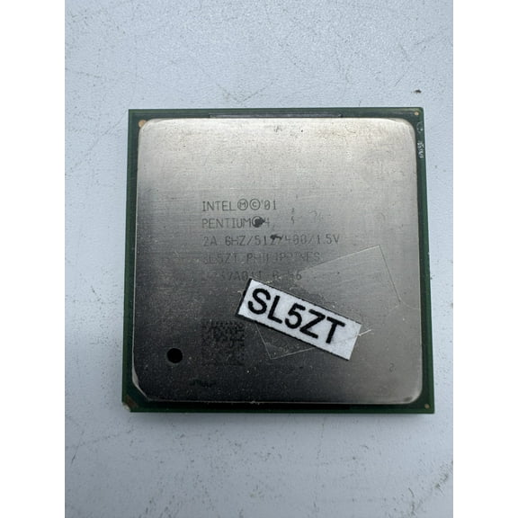 Cpu intel pentium 4 2aghz/512/400/1.5v sl5zt