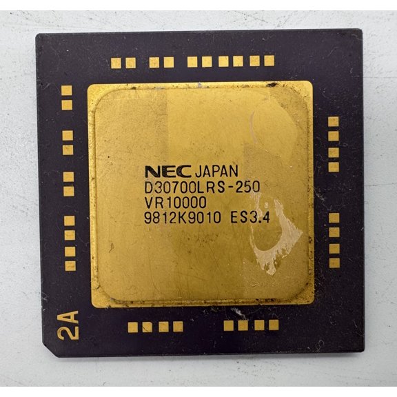 Cpu, nec japan d30700lrs-250 vr10000