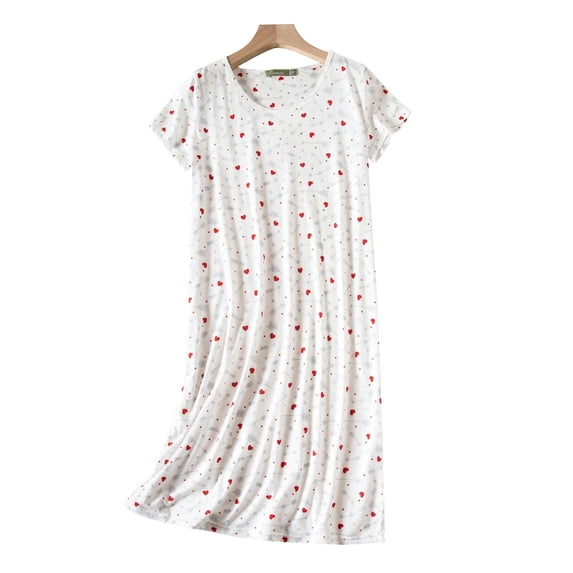 LiuChenYi Pajama Sets for Women 2 Piece Under $15 Pajamas for Women Set Sleepwear Soft Two Piece Lounge Pajamas Cotton Nightgown Sleep Dress