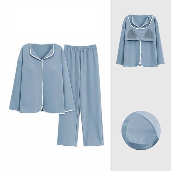 Cqxid525 Summer Clothing Short Sleeve Pj Set Women's Petite Pajama Set Petite Length Tunic Top Wide Leg Pants Sleepwear Pjs Sets Lounge Set