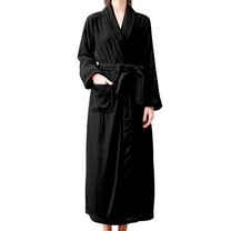 Cqxid525 Summer Clothing sale! Women's Lightweight Robe Women's Double Pocket Flannel Bathrobe Soft and Warm Double Faced Velvet Bathrobe Pajamas and Wear Bathrobe Robe Soft Lightweight