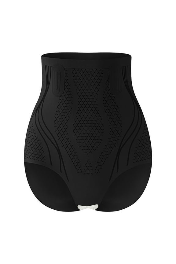 Summer Clothing Womens Underwear Cotton Hipster Panties High Waisted Strong Girdle Ladies' Liquid Belly Hip Lifting Pants Soft Strech Ladies Breathable