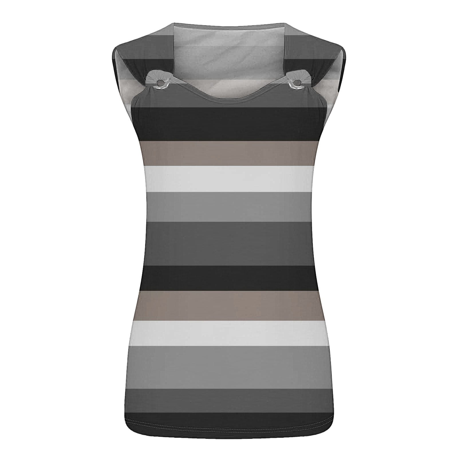 Cqxid525 Women’S Sleeveless T-Shirts Tank Top for Women 2025 Casual ...