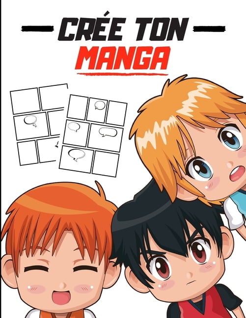 Crée ton MANGA: 110 pages à composer (Paperback)