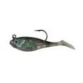 thumbnail interactive-video image 1 of Crème 3" Spoiler Shad Swim Bait Lure, Black Back, 1 of 6