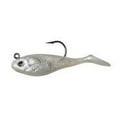 thumbnail image 1 of Crème 3" Spoiler Shad Swim Bait Lure, Pearl, 1 of 5