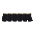 thumbnail image 1 of Cr7 Men Boxer Shorts, Pack Of 5 - Trunks, Organic Cotton Stretch Black/Gold L (Large), 1 of 3