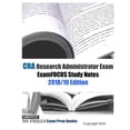 thumbnail image 1 of CRA Research Administrator Exam ExamFOCUS Study Notes 2018/19 Edition (Paperback), 1 of 1
