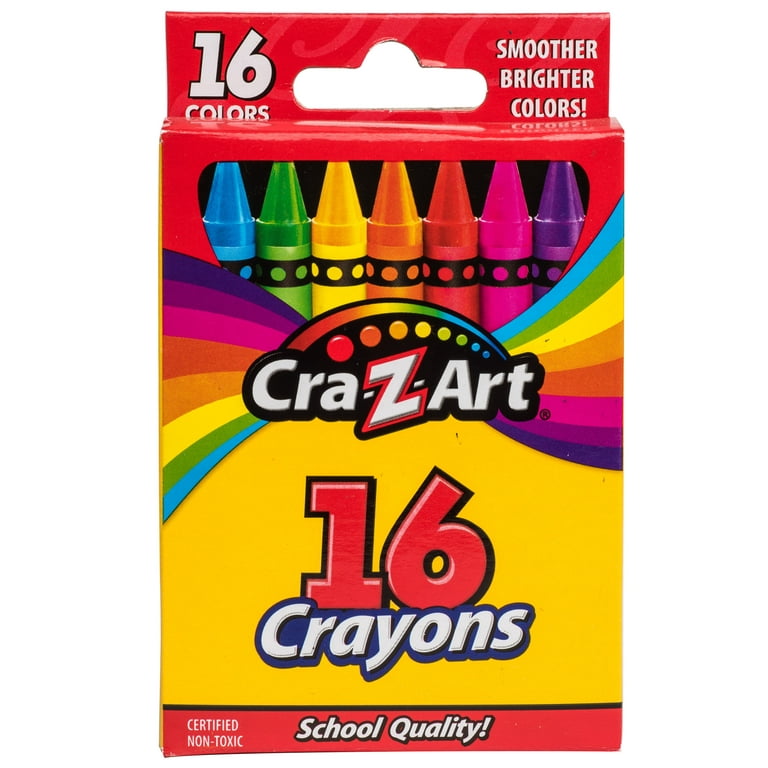 Crayon Packs - 16 Assorted Colors
