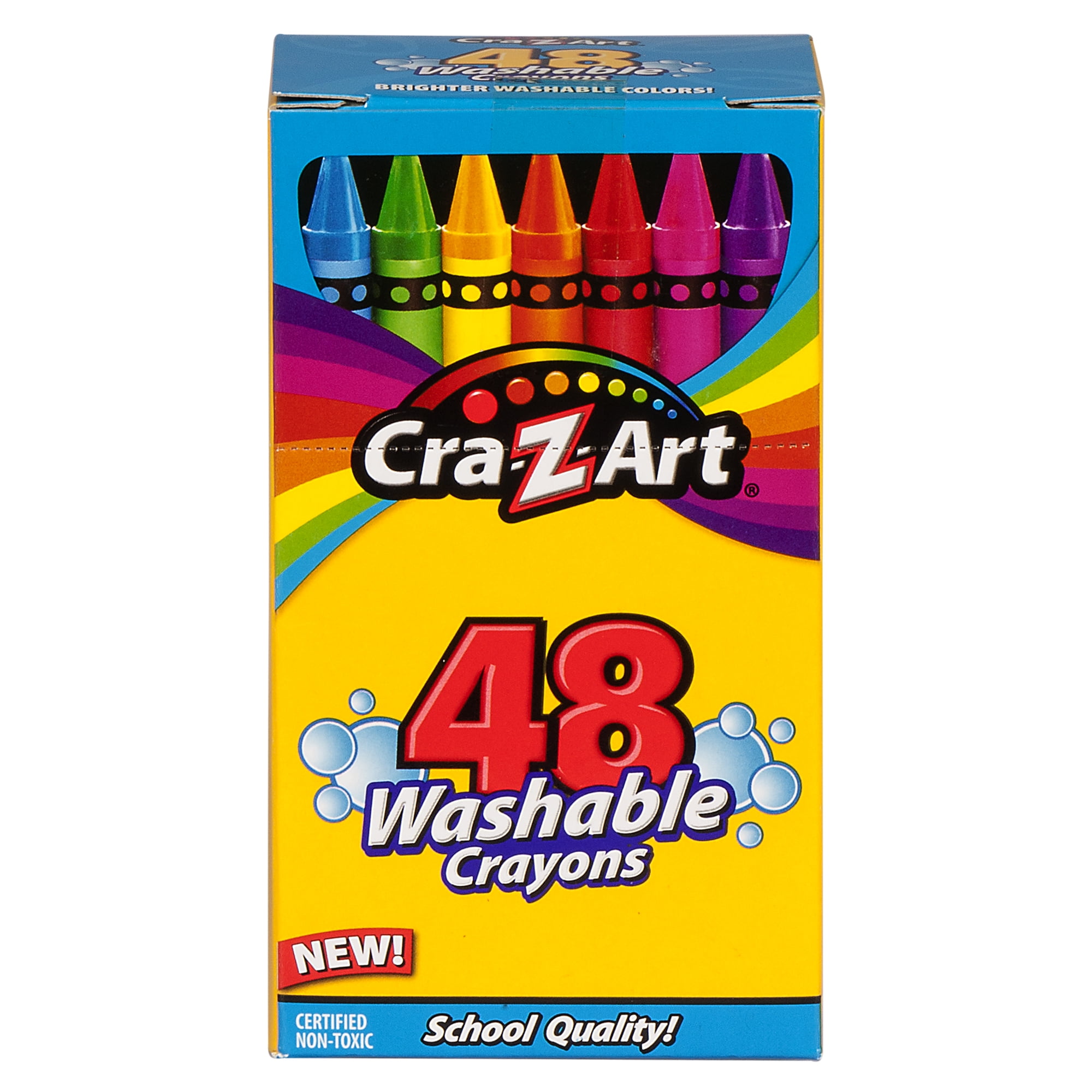 Cra-Z-Art Washable Crayons - 48 count