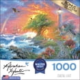 thumbnail image 1 of Cra-Z-Art Abraham Hunter 1000-Piece Coastal Light Adult Jigsaw Puzzle, 1 of 5