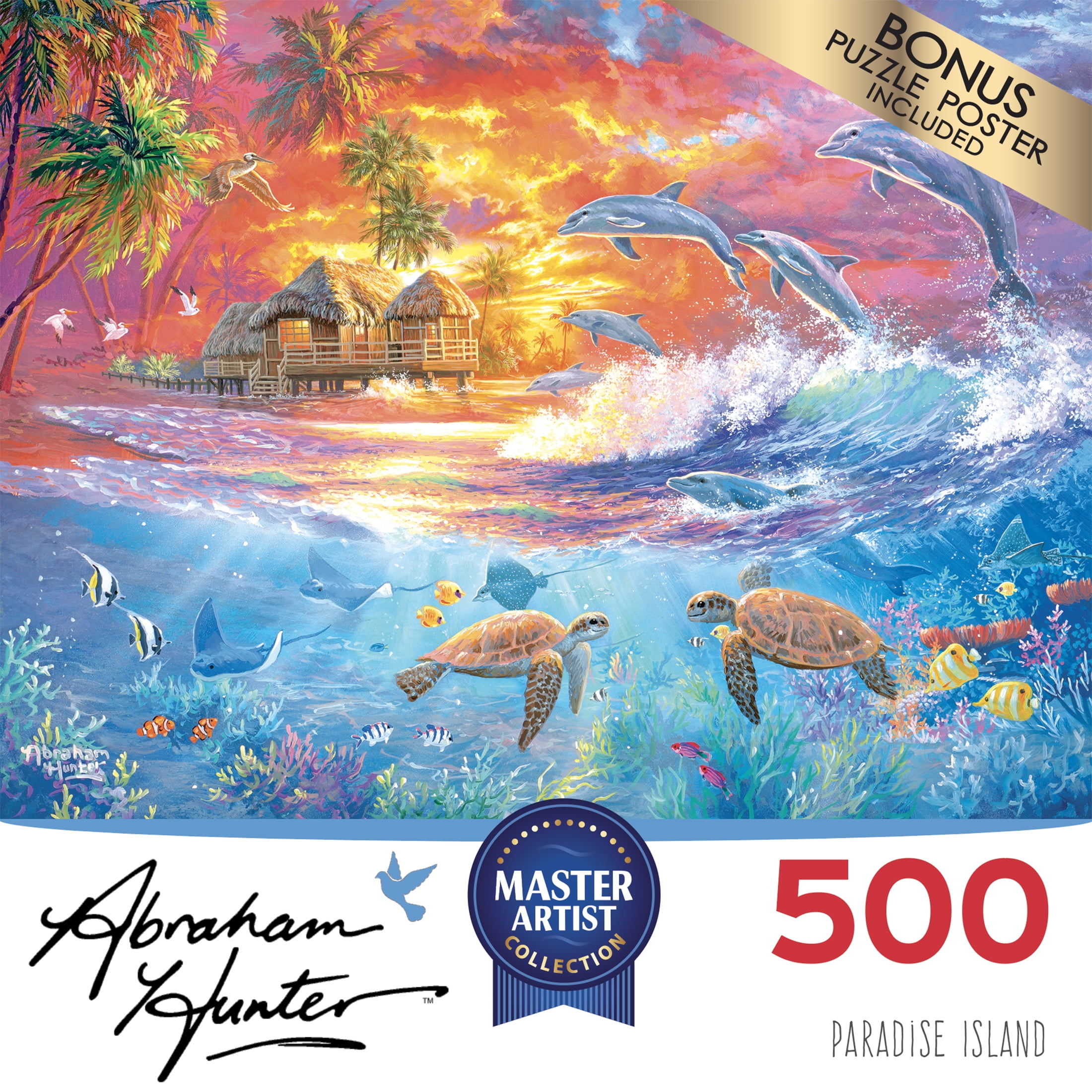 Paradise Sunset, Adult Puzzles, Jigsaw Puzzles, Products