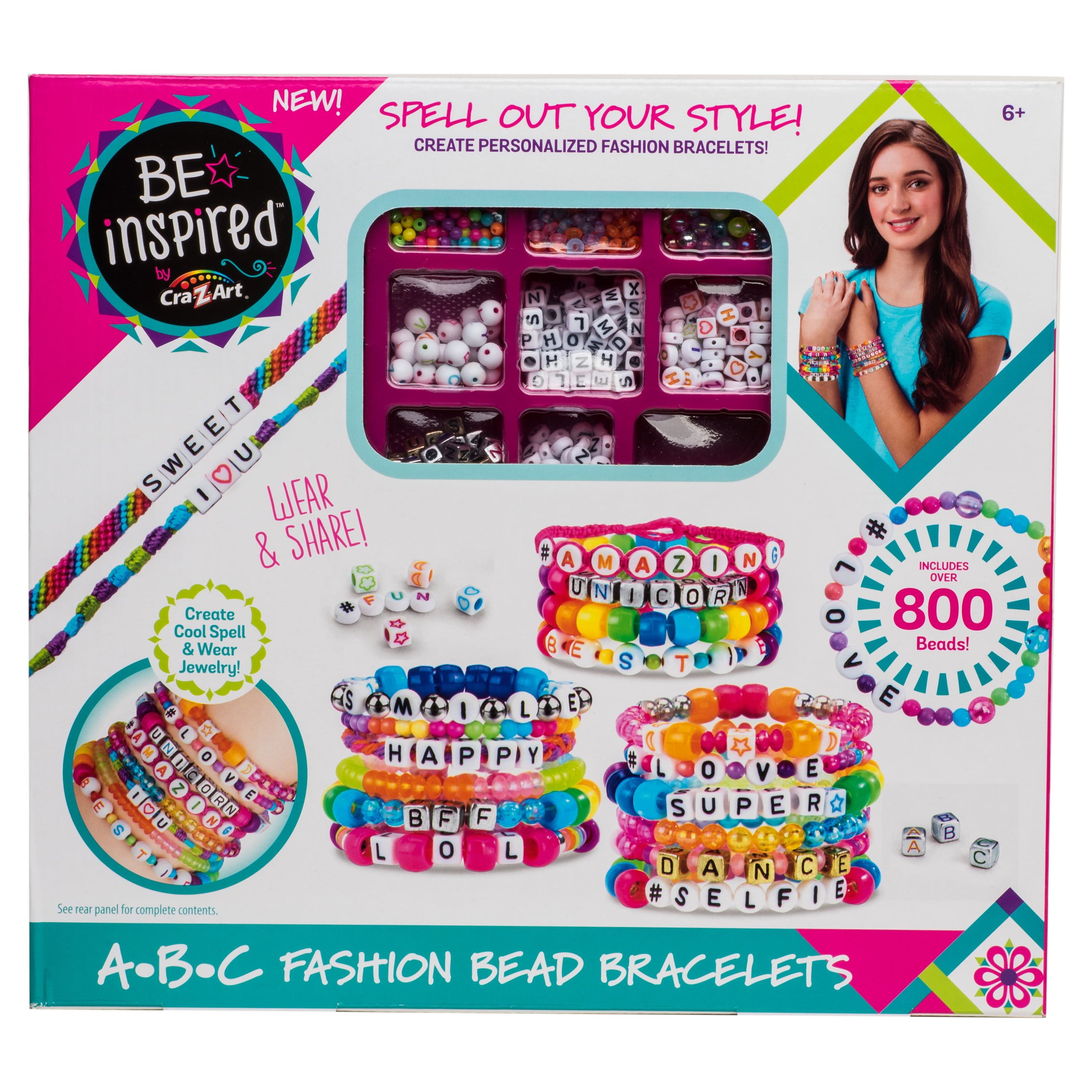 Cra-z-loom Be Inspired Crazart Magic Unicorn/loop,bead,weave & Wear Creat U  Inquest Styles makes 24 Bracelets 