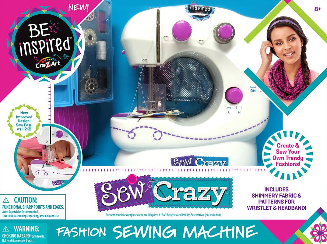 Buy Cra-Z-Art Shimmer 'n Sparkle Sew Crazy Sewing Machine Craft Kit