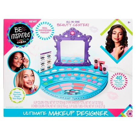 Cra-Z-Art Be Inspired Ultimate Makeup Designer, Multicolor, Child Ages 8 and up