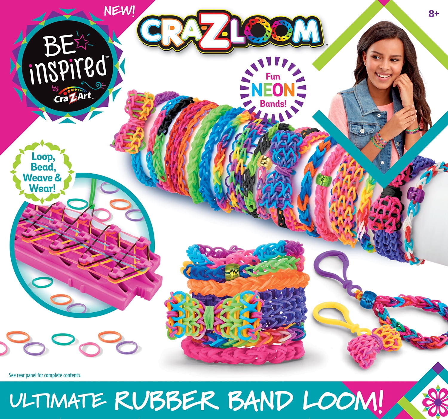 Cra-Z-Art Cra-Z-Loom Ultimate Rubber Band Bracelet Maker Activity Kit (NEW)  – St. John's Institute (Hua Ming)