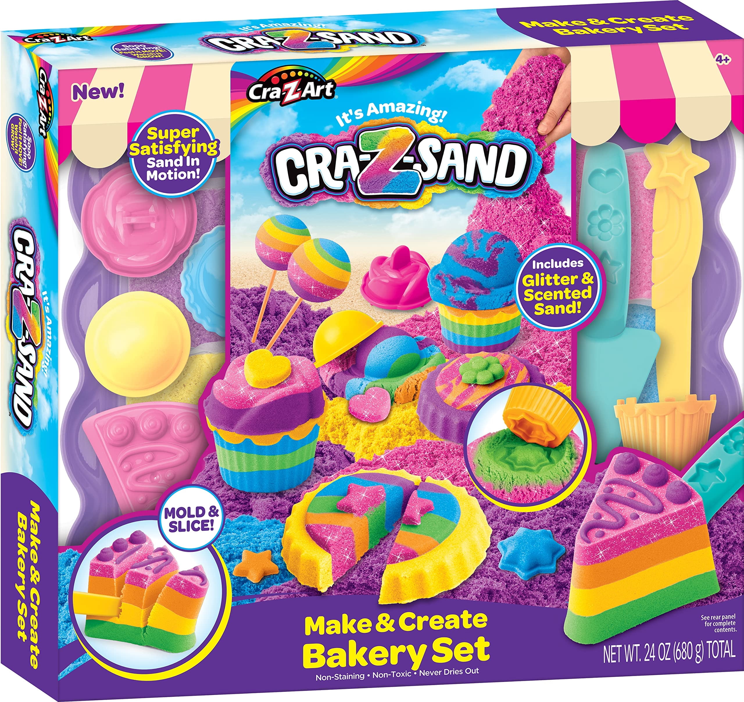 Cra-Z-Art CRA-Z-Sand Make and Create Bakery Set - Walmart.com