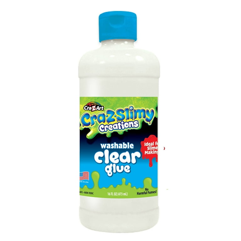 Cra-Z-Art CRA-Z-Slimy 16 oz Washable Clear Glue MultiRDC30