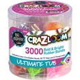 thumbnail interactive-video image 1 of Cra-Z-Art Cra-Z-Loom 3000 Count Stretchy Bands Ultimate Tub - Child or Adult, Boy or Girl!, 1 of 10