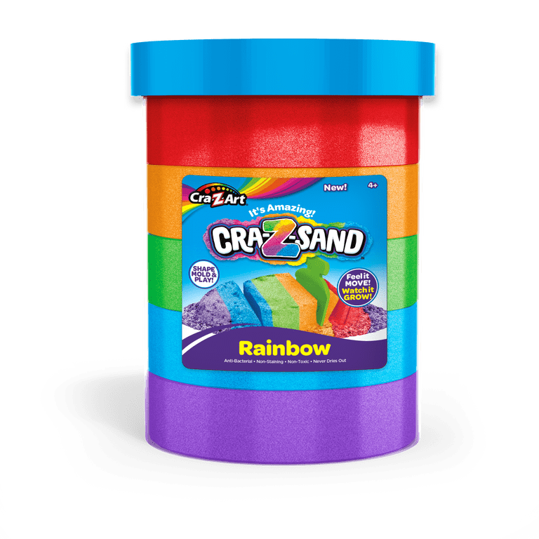 Cra-Z-Art, Rainbow Sand Jar, Six Colorful Layers for Creativity