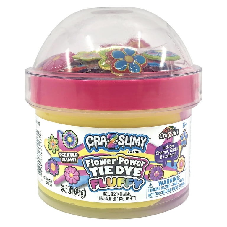 本命ギフト Cra-Z-Art Cra-Z-Slimy Flower Power Tie Dye Multicolor Slime その他