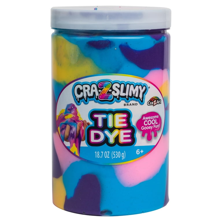 Tie-dye slime machine, activites creatives et manuelles