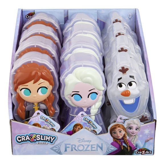 Cra-Z-Art Disney Frozen Pre-Made Slime POP 12pcs-Assorted Characters