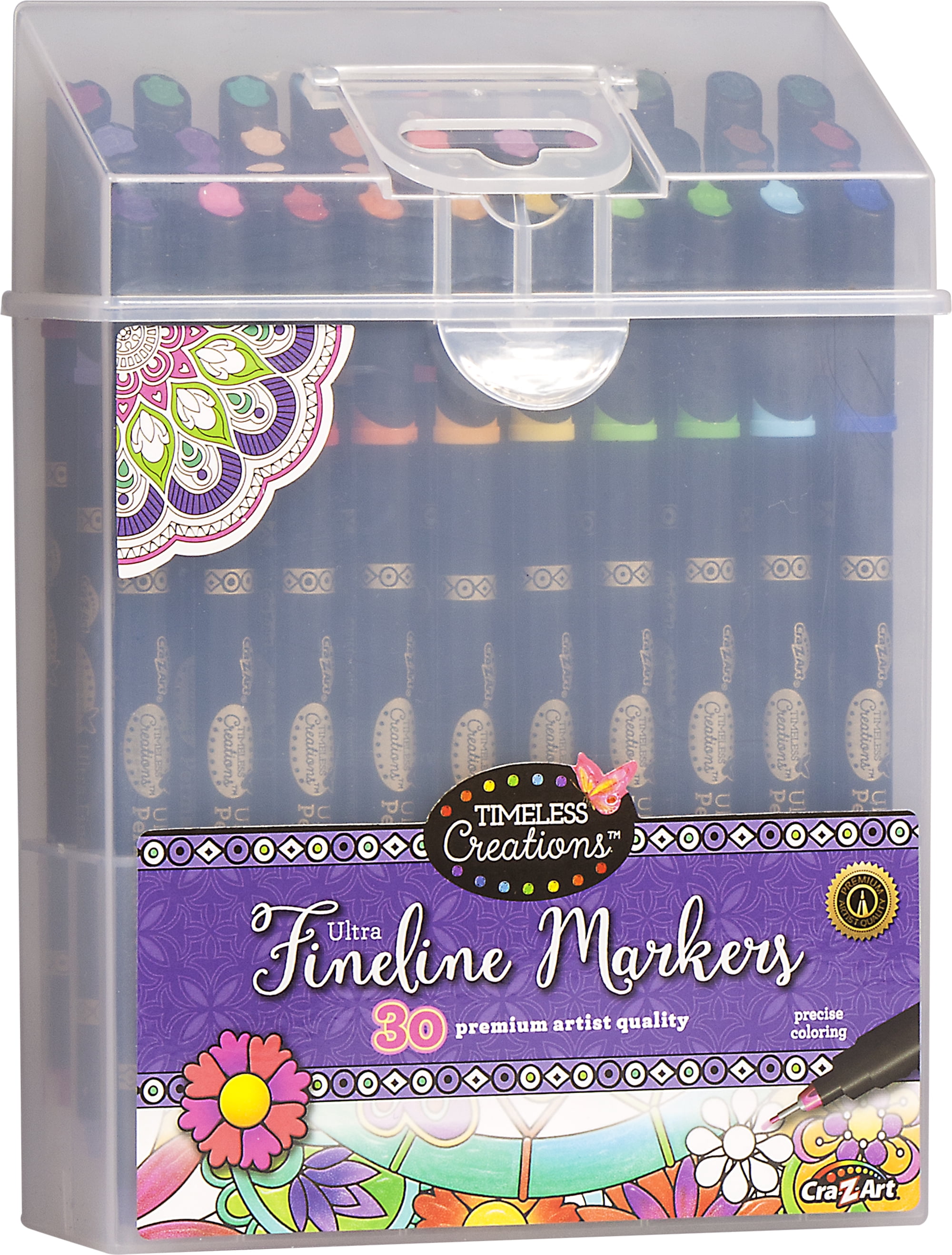 Cra-Z-Art Colored Fineline Markers, Premium Artist Quality, 30
