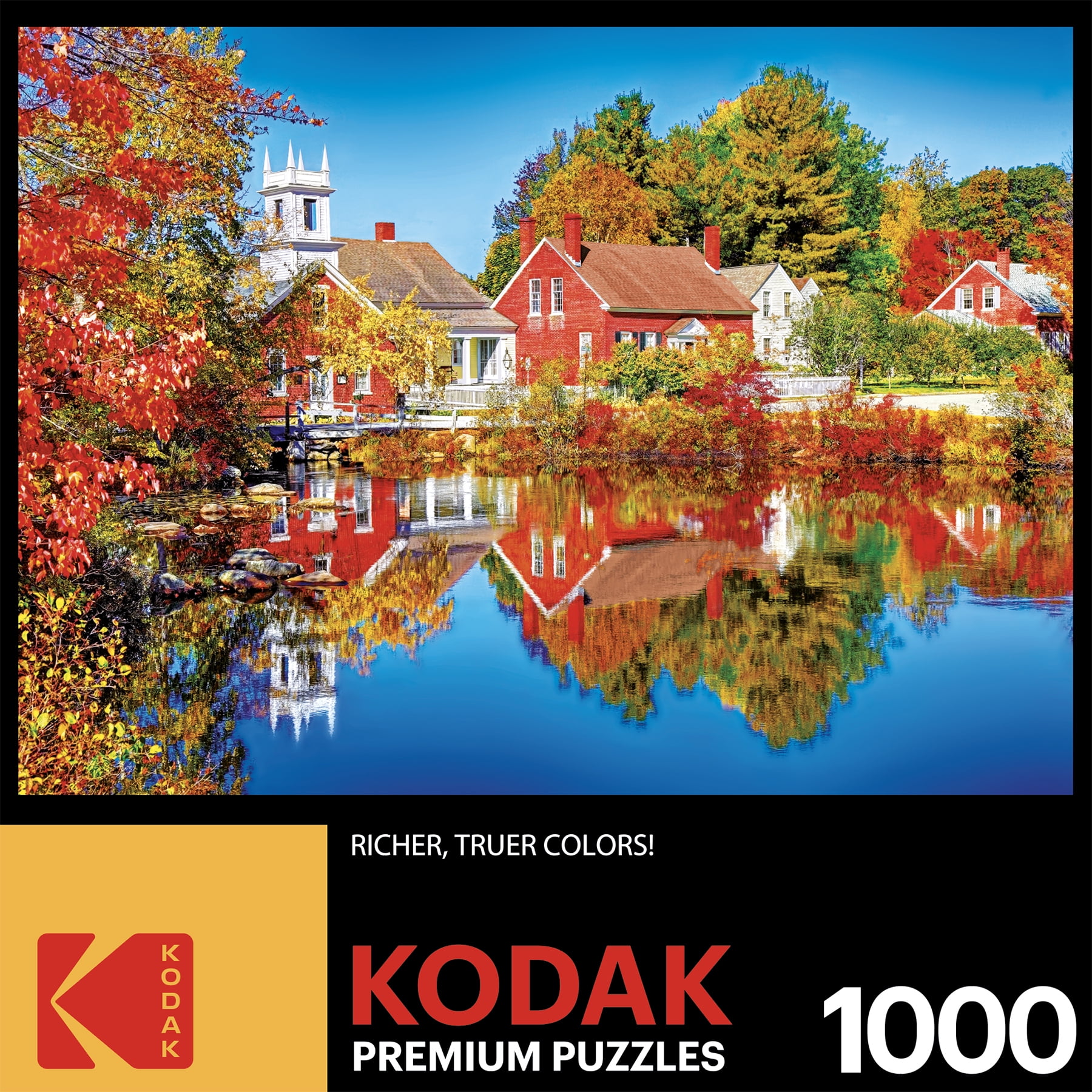 Cra-Z-Art Kodak 1000-Piece Autumn in Harrisville New Hampshire