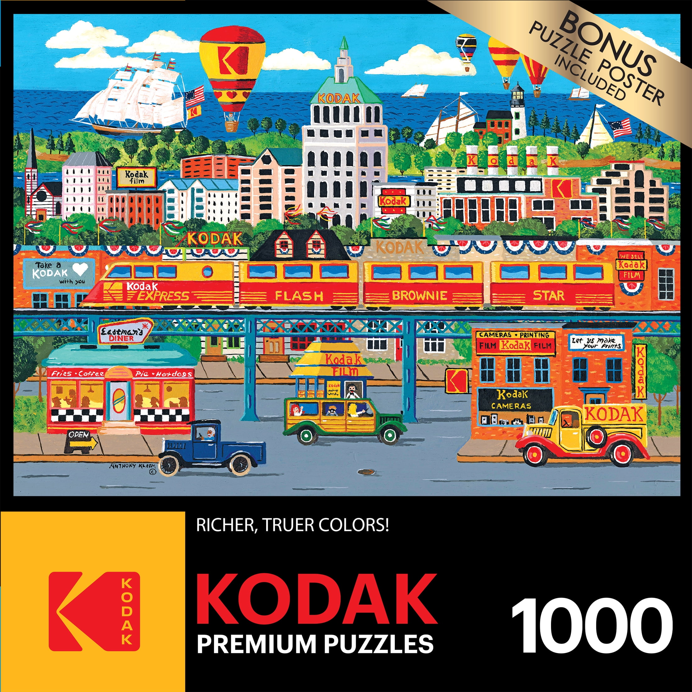 Cra-Z-Art Kodak 1000-Piece Jigsaw Puzzle - Kodak Express - Adult