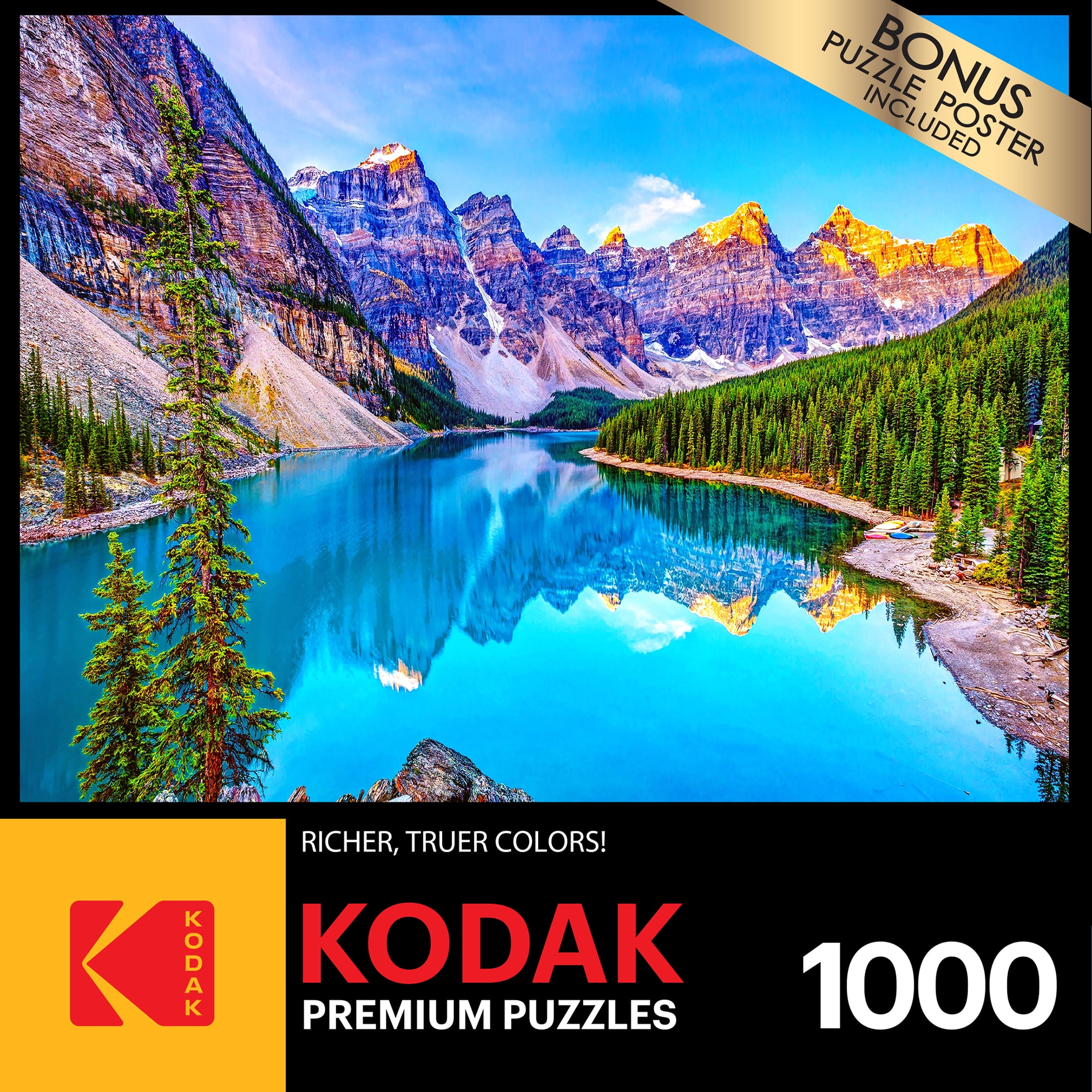 Puzzle 5000 pieces lac alpin, puzzle