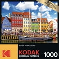 thumbnail image 1 of Cra-Z-Art Kodak 1000-Piece Nyhavn Canal Copenhagen Denmark Jigsaw Puzzle, 1 of 6