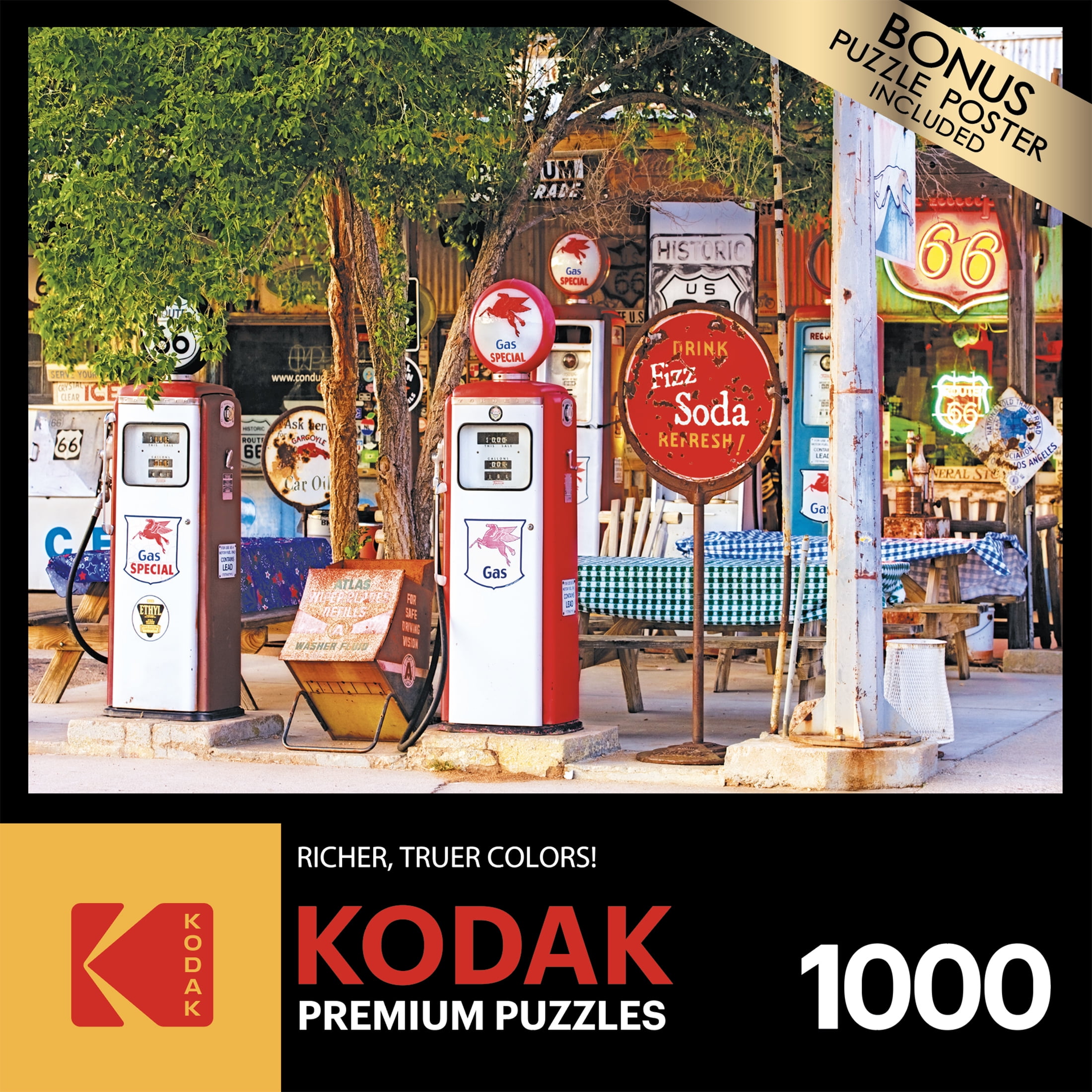 Cra-Z-Art – RoseArt – Kodak Cork – Café – Ropecabezas de 1000 piezas – Yaxa Colobia