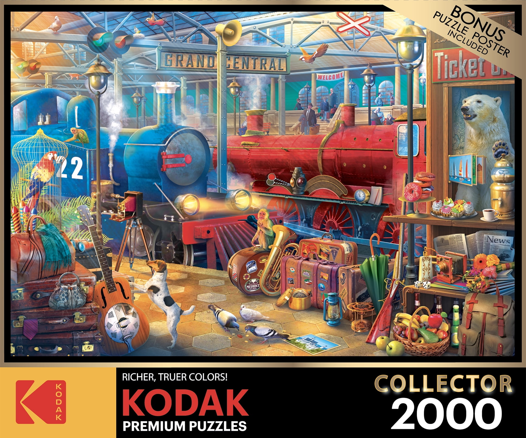 Puzzle Enigmatic Collection: Railway Station, 500 pieces