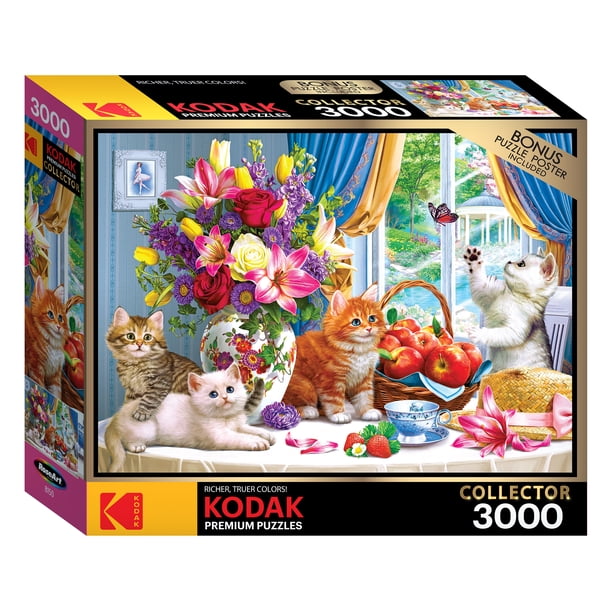 Cra-Z-Art Kodak 3000-Piece Fluffy Kittens in Living Room Adult