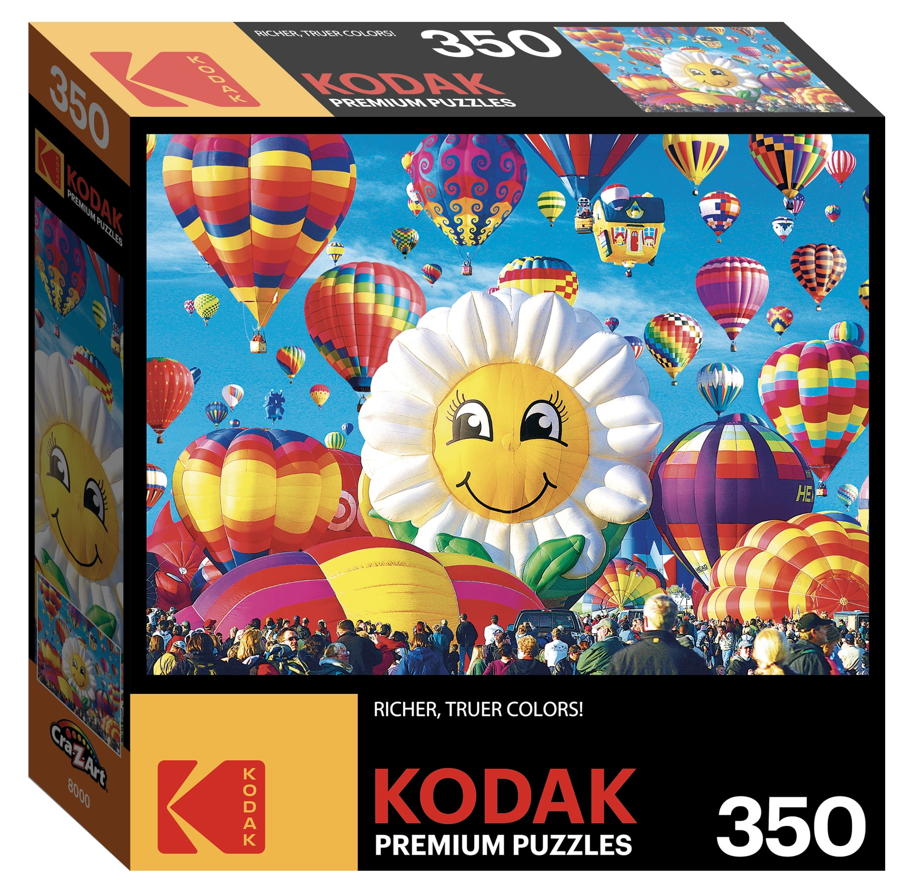 Cra-Z-Art Kodak 350-Piece Blooming Hot Air Balloons Jigsaw Puzzle