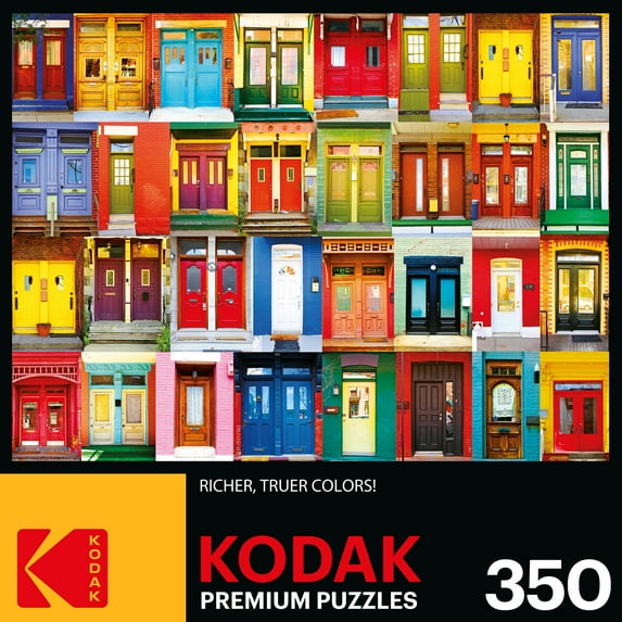 Cra-Z-Art Kodak 350-Piece Colorful Montreal Doors Adult Jigsaw Puzzle