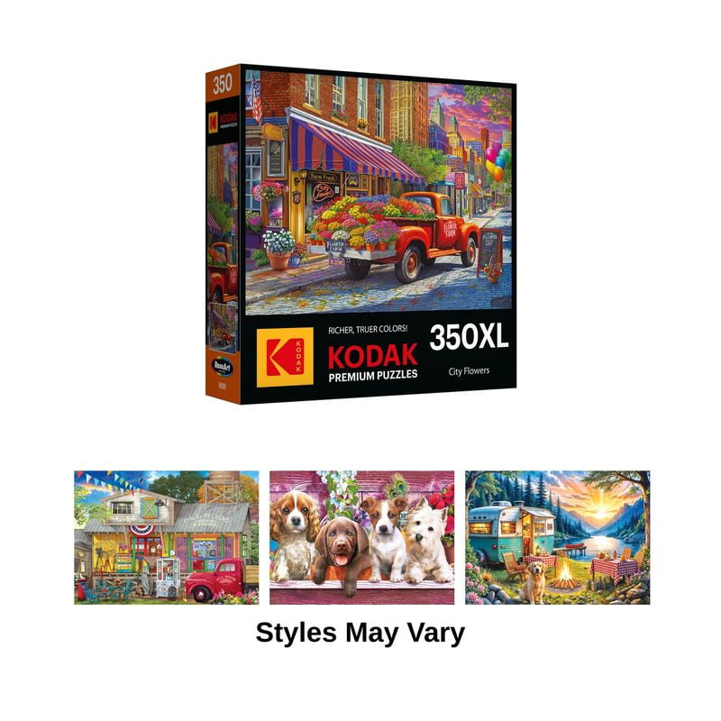 Kodak 350 Piece Jigsaw Puzzle - Assortment - 18x24 - Walmart.com