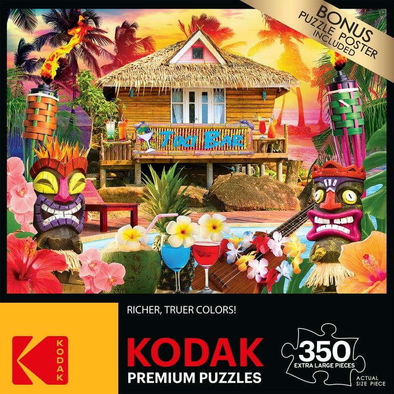 Cra-Z-Art Kodak 350-Piece Tiki Island Adult Jigsaw Puzzle