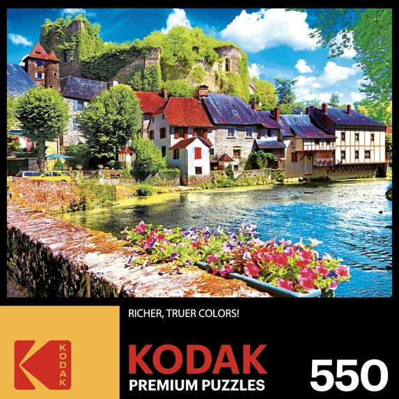 Cra-Z-Art Kodak 550-Piece Auvezere River France Jigsaw Puzzle