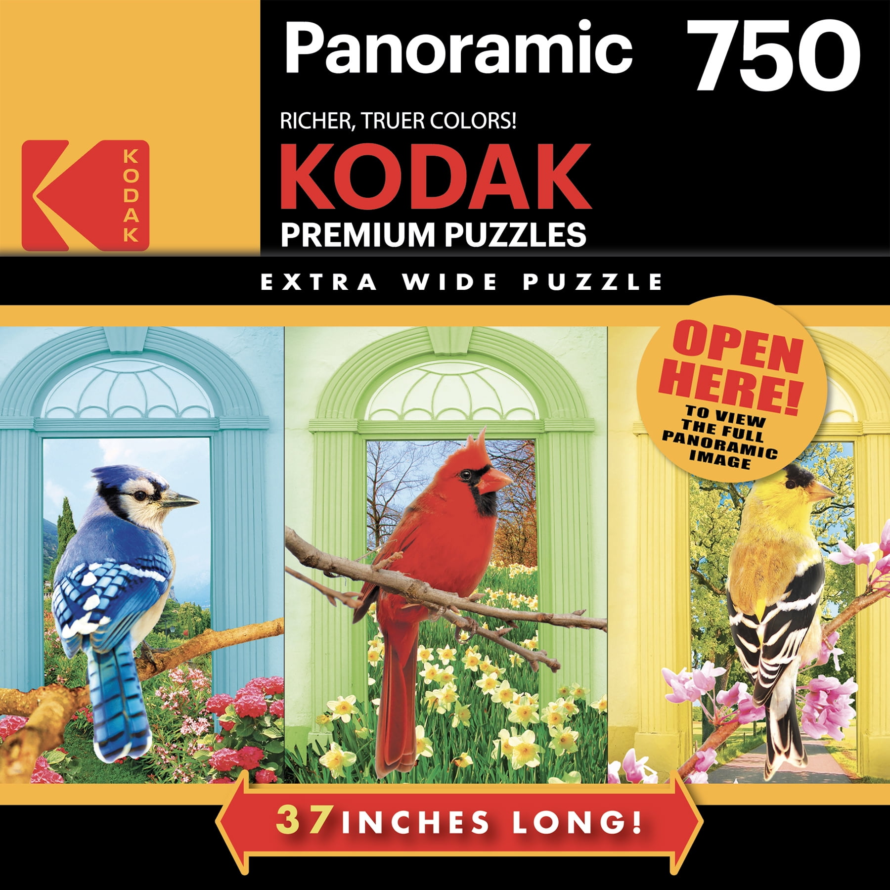 Cra-Z-Art Kodak 750-Piece The Aviary Panoramic Jigsaw Puzzle